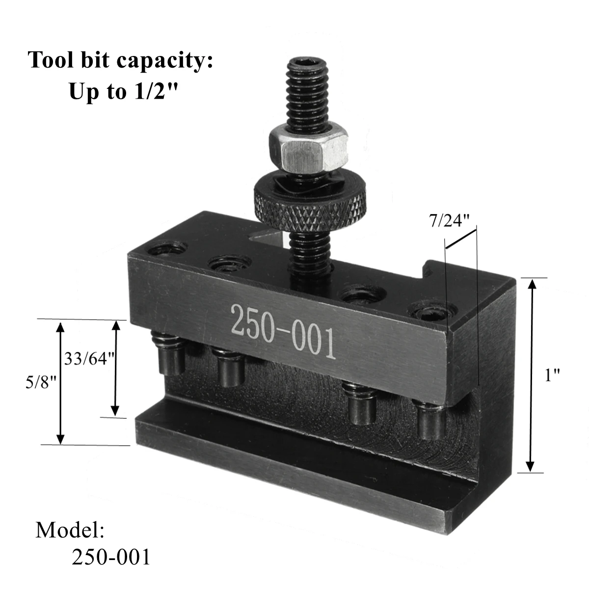 Mini Lathe Quick Change Tool Post & Holders Multifid Tool Holder (250