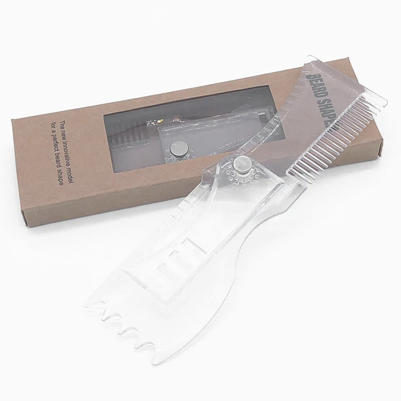 

New Rotating Beard Style Comb Adjusted To Different Angles Of Beard Style Comb Beard Style Ruler