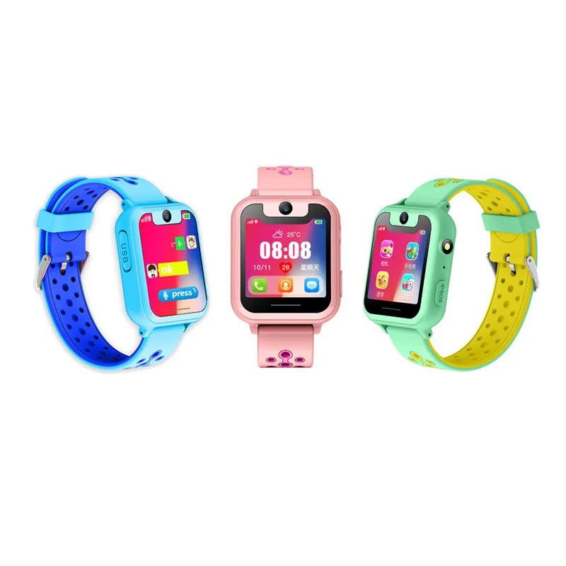 

Kids Smart Watch GPS Tracker SOS Call Back SIM Location Device Camera for Baby Safe Children Smart Watches