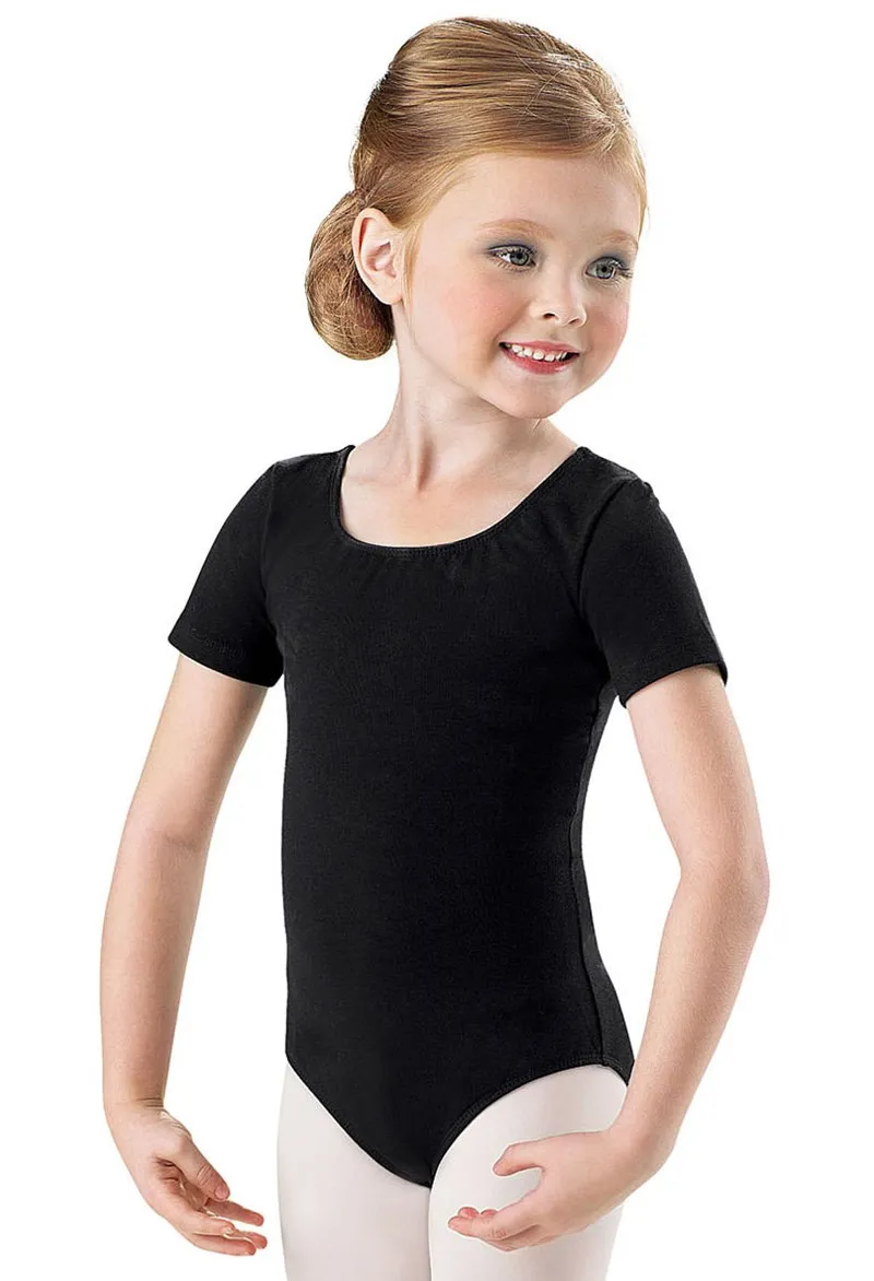 Buy Children Scoop Neck Short Sleeve Girls Dance