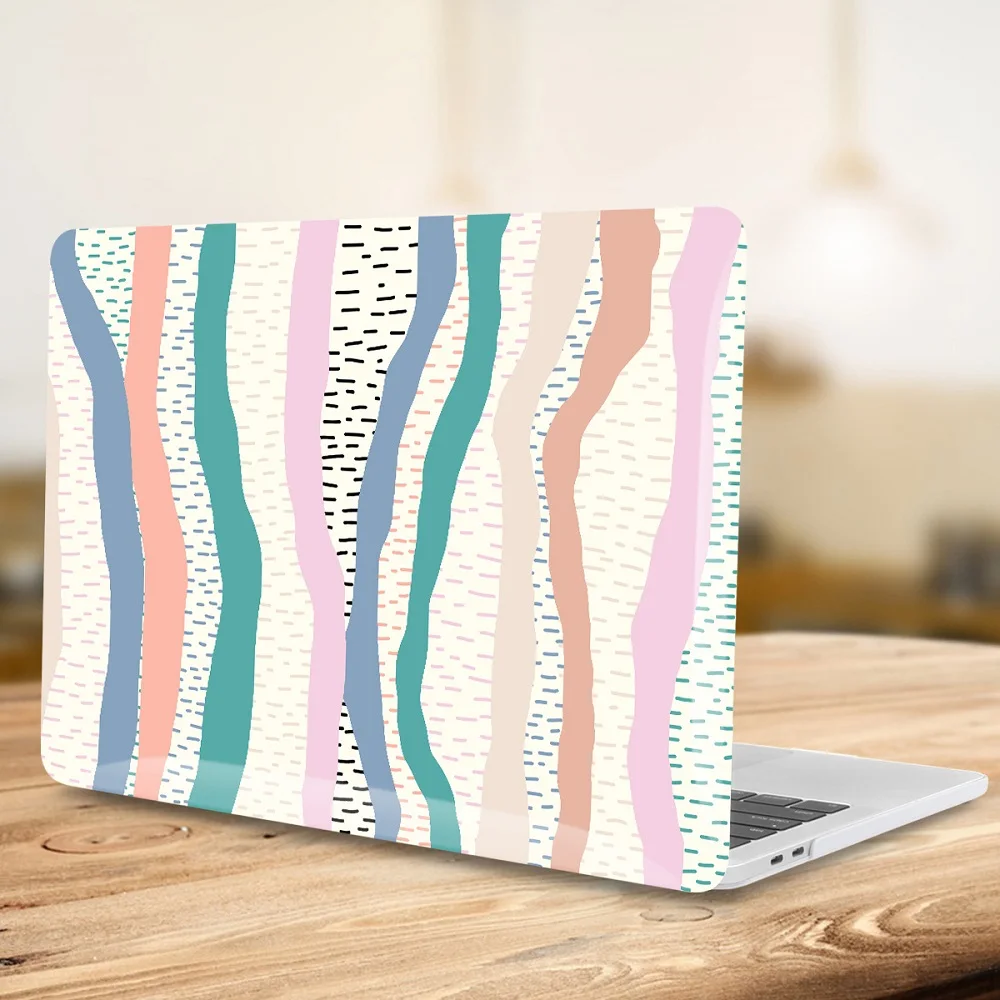 Летний стиль листьев узор Жесткий чехол для Macbook Air 11 12 13 Laptop Sleeve Mac book Pro 13 15 A1989 A1706 с retina