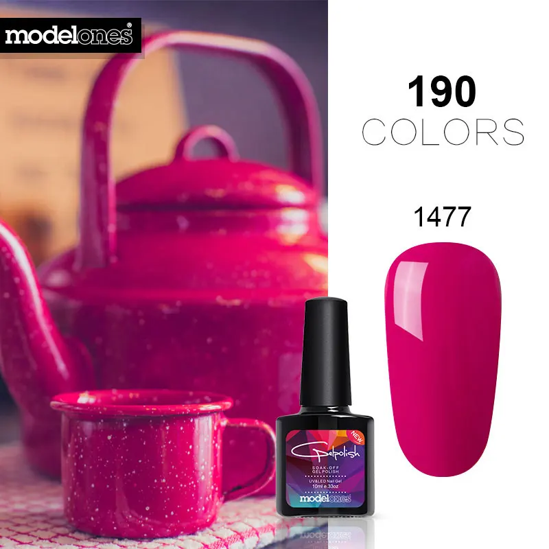 

Modelones Gelpolish Nail Gel Soak Off UV Gel Polish Varnish Nude Color UV Gel Base Top Coat UV Lamp Nail Art Design Gel Lacquer