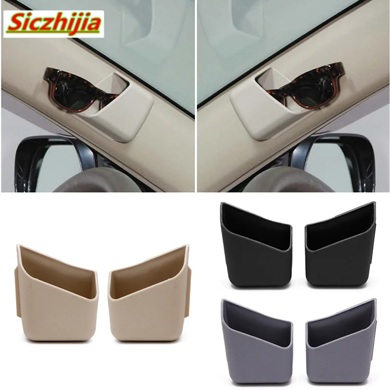 

2 pieces of auto accessories glasses storage box for Volkswagen POLO Tiguan Passat Golf Bora Ravida