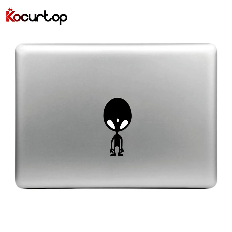 Black Cute Vinyl Decal Laptop Sticker for Macbook Pro Air 15 13 11 Sticker Notebook Skin