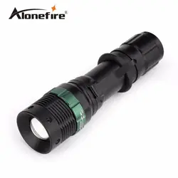 Alonefire E3 CREE Масштабируемые фонарик XPE Q5 светодиодный фонарик Увеличить CREE светодиодный фонарик Torch Light для AAA или 18650 факел