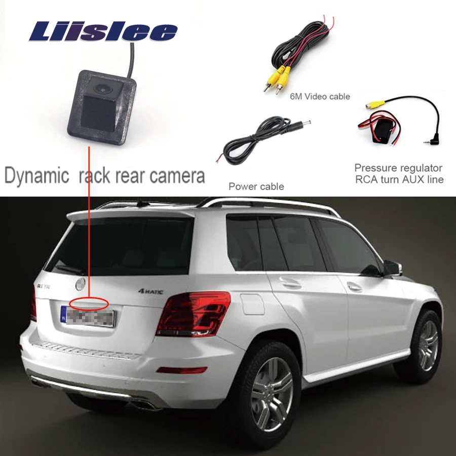 Liislee автомобильная парковочная камера для Mercedes Benz GLK Class X204 2008 ~ 2015 заднего вида CCD