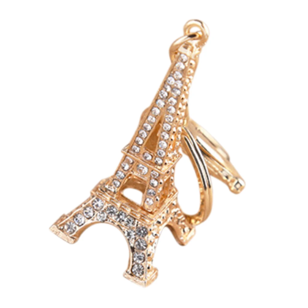 

Paris Tour Eiffel Rhinestone Key Chain Eiffel Tower Keychain For Keys Souvenirs, Key Ring Decoration Key Holder