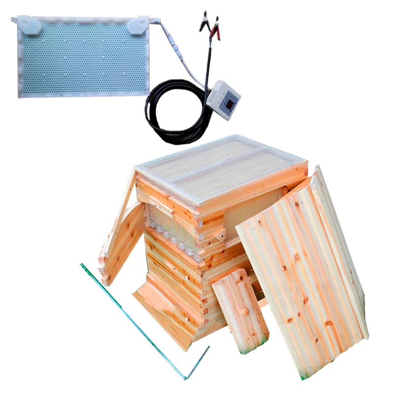 

Flow hive free ship smart automatic honey for honey bee hive honeycomb 7 frames intelligent physical acaricidal instrument Kits