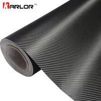 30cmx127cm 3D Carbon Fiber Vinyl Car Wrap Sheet Roll Film Car Stickers and Decal Motorcycle Auto Styling Accessories Automobiles 1