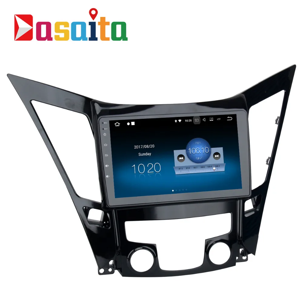 

Dasaita Android 8.1 Car Radio GPS Navi for Hyundai Sonata /i40/i45/i50 2011 2012 2013 2014 with 2G+16G 9" Quad Core Car Video
