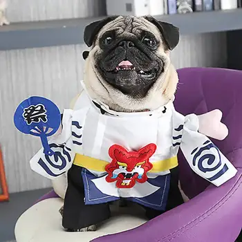 

Dog Coat Pet Interesting Cosplay Costume for Dogs Puppy Funny Standing Costume for Performance