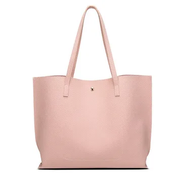 

Simple Fashion Women Handbags Leather Solid Tassel Pendant Large Capacity Korean Ladies Shopping Travel Hand Bag Women Bag #LR3