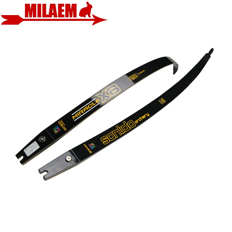

1pair Archery x8 Recurve Bow Limbs ILF Bow Limb 68inch 20lbs Composite Material Hunting Bow Shooting Hunting Accessories