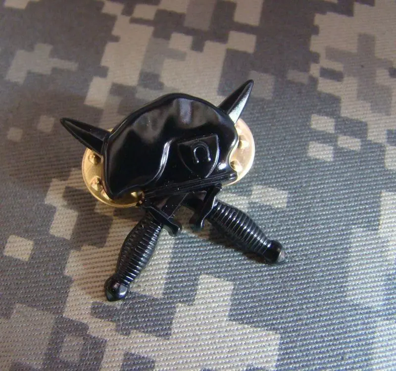 

US ARMY SPECIAL FORCES MILITARY PIN HAT METAL BADGE BLACK