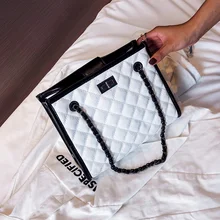 Yuhua, новые сумки, Корейская версия женской сумки, модная ромбовидная решетка женская сумка, трендовая композитная сумка через плечо