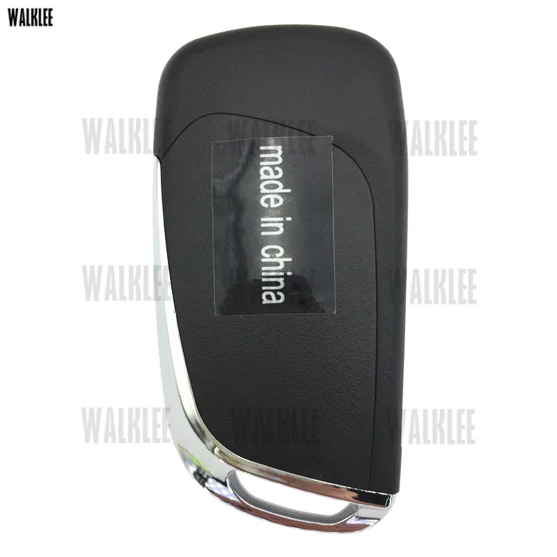 Online WALKLEE Upgrade Remote Key Suit for Peugeot Car 207 208 307 308 408 Partner Auto Keyless Entry (CE0536 ASK FSK Signal HU83 VA2)
