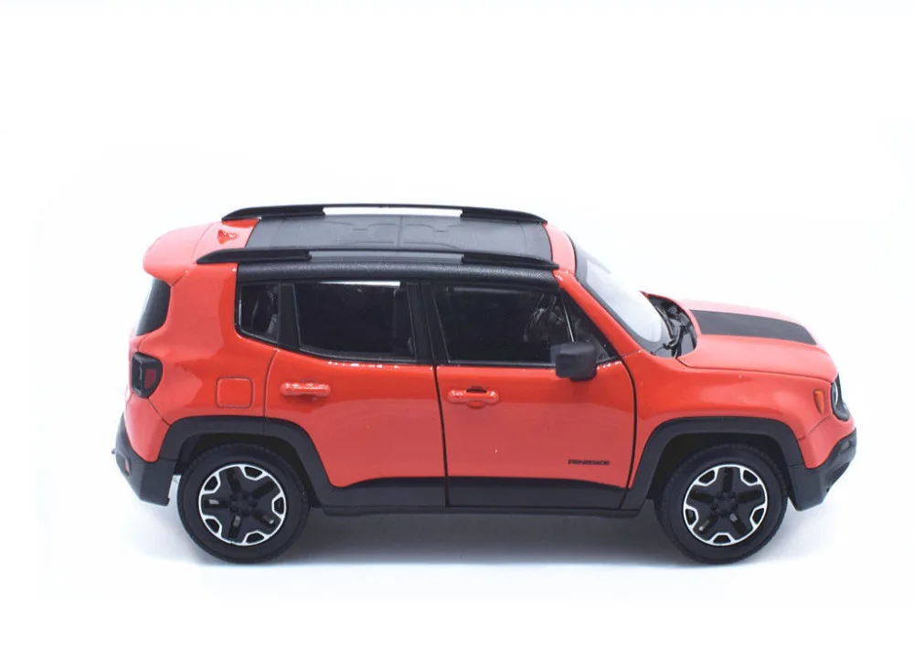 Welly 1:24 Jeep Renegade Модель литья под давлением спортивный гоночный автомобиль игрушка