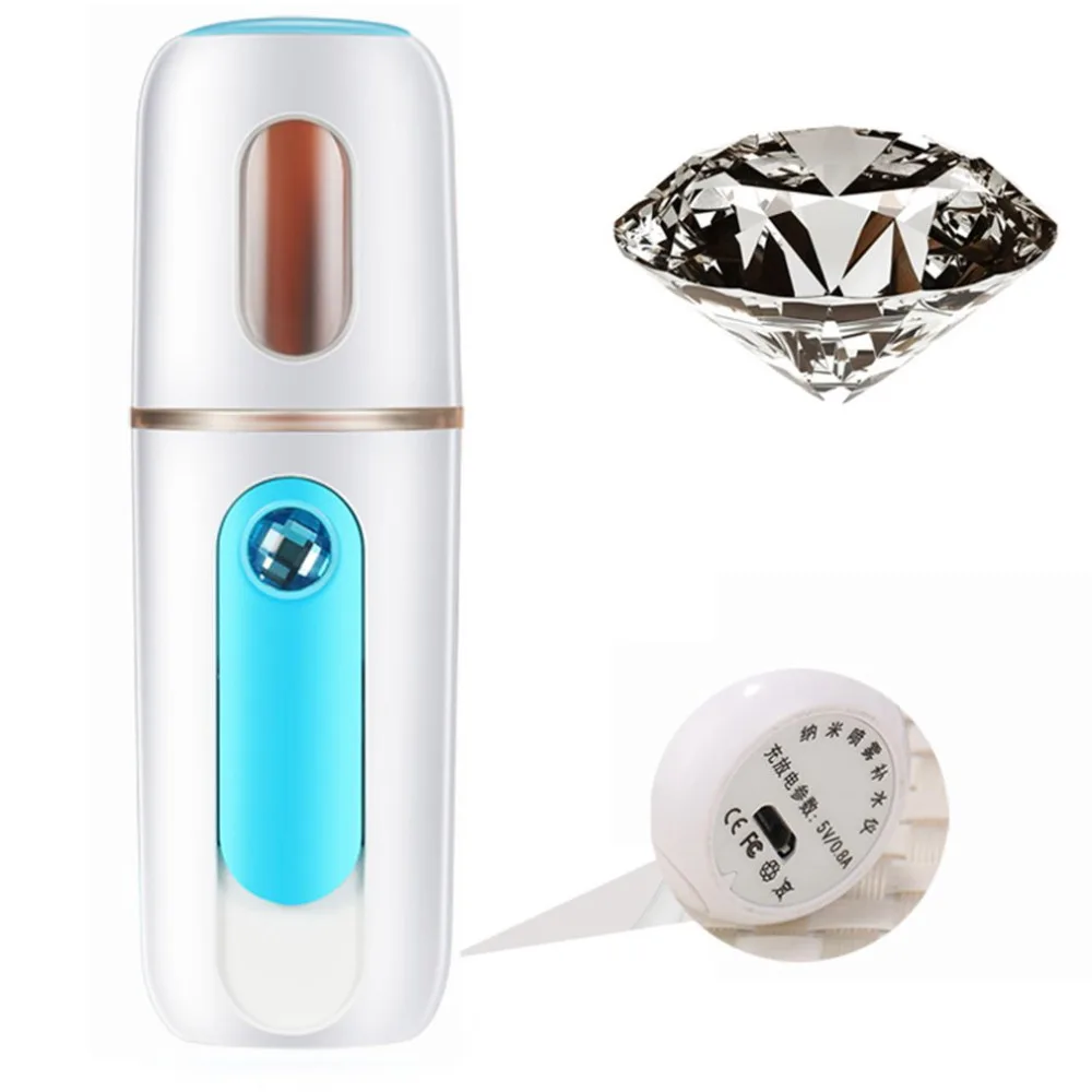 Новое поступление, мини Пароварка для лица, дорожный небулайзер, нано ...