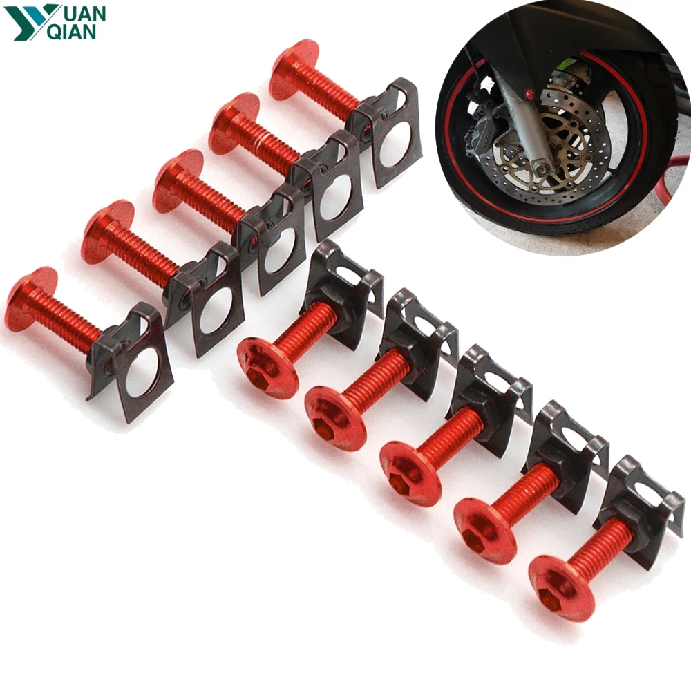

6mm Complete Fairing Bolts Screw For Honda CBR1100XX BLACKBIRD ST1300 ST 1300 ST-1300 ST1300A ST-1300A VFR800 VFR 800 VFR-800