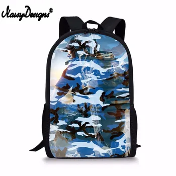 

New Camouflage Theme Backpack Men's School Supplies Bag Kids Casual Bags Boys Girls Backpacks Luxury Mochila Infantil