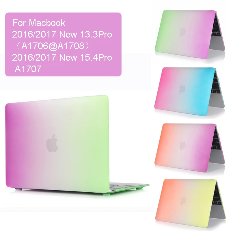 Радуга PC Laptop Sleeve защитную оболочку кожи чехол для Macbook 15.4Pro A1707/15 4 retina/13.3Pro A1706 A1708 /13
