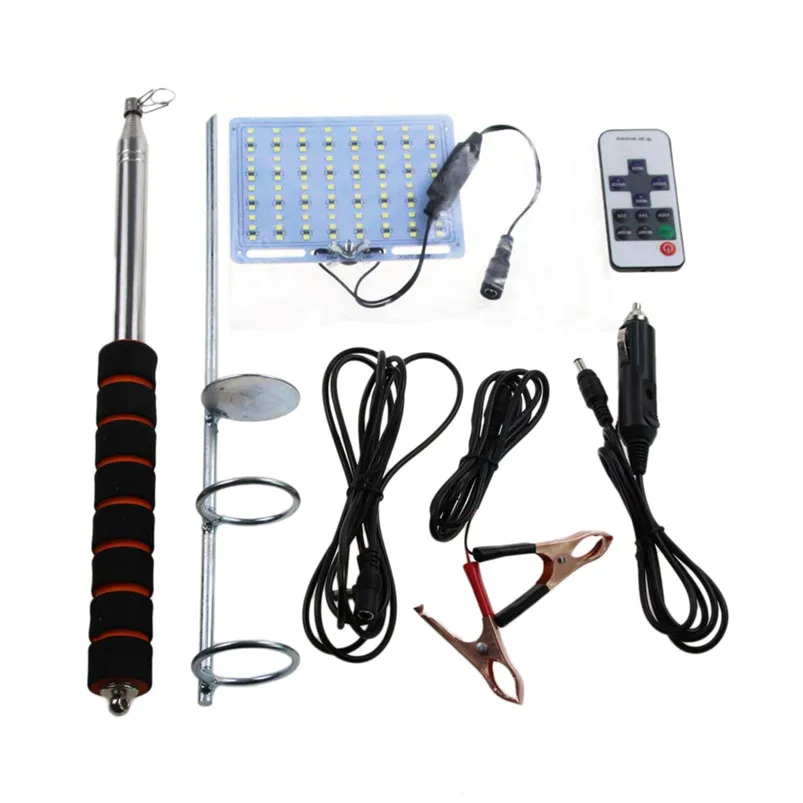 1PC Outdoor Camping Night Light Telescopic COB Rod LED Fishing Outdoor Camping Lantern Light Lamp Hiking BBQ 30MR142