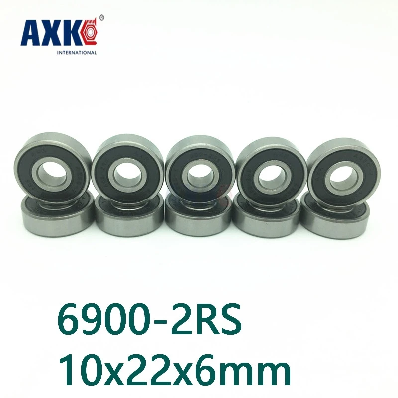 Axk 6900 2rs 61900 Si3n4 Гибридный Керамический шарикоподшипник с глубоким желобом 10x22x6