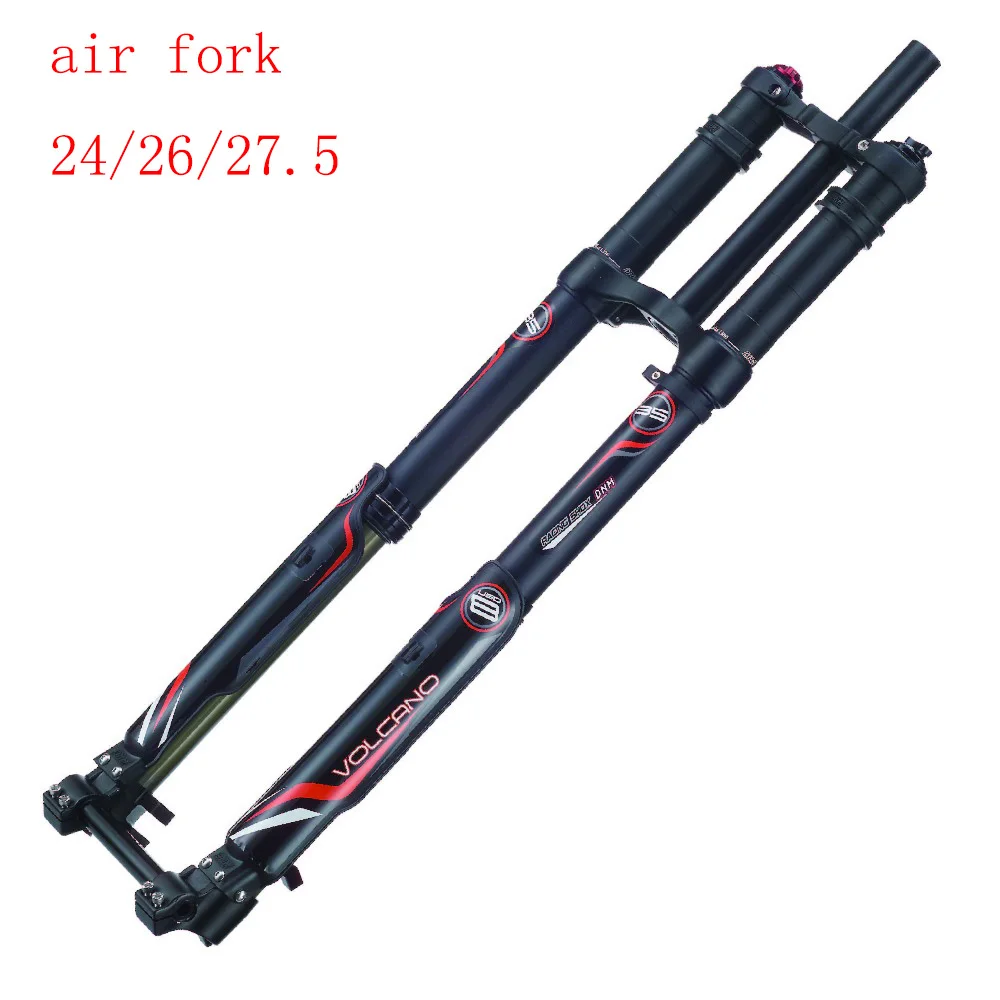 DNM 8S DH, horquilla de suspensión neumática para bicicleta de montaña de descenso, 24/26/27, 5, 203mm, horquilla invertida ciclismo de montaña rockshox|Horquilla de bicicleta| - AliExpress