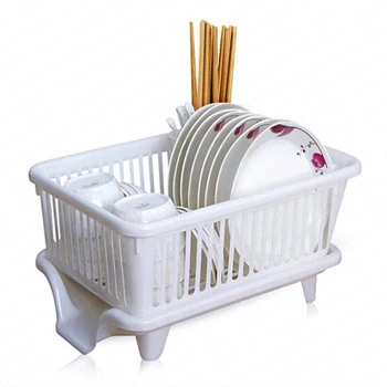 

Infinity Authentic Creative Self-draining Kitchen Plastic Single Layer Small Storage Put Dishes Chopsticks Drain Rack
