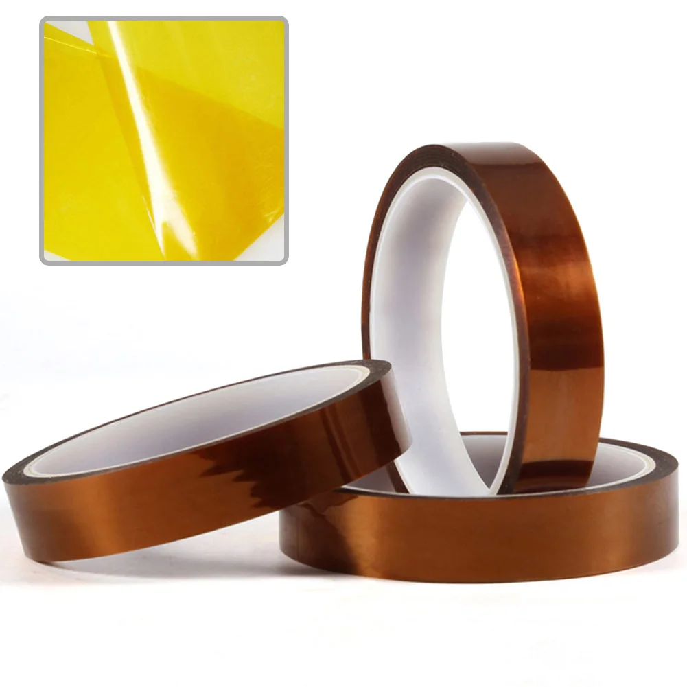 

33 Meters Polyimide Insulation Anti Static High Temperature Film Adhesive Thermal Protection Tape Heat Resistant