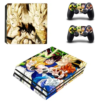 

Anime Dragon Ball Z PS4 Pro Skin Sticker Decal Vinyl for Sony Playstation 4 Console and 2 Controllers PS4 Pro Skin Sticker
