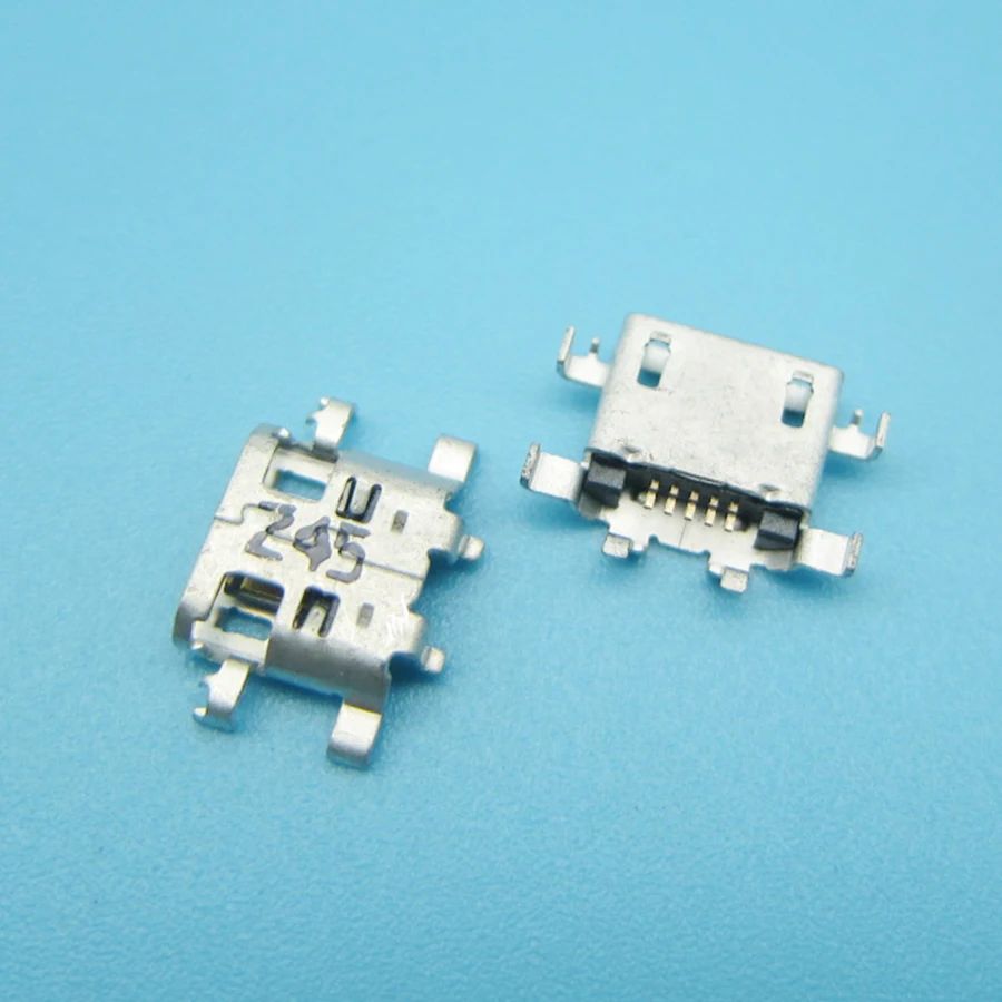 

10pcs/lot new micro mini usb jack connector for LENOVO A5500 A5500H 8"A526 A5500-F TABLET charger Charging Port socket