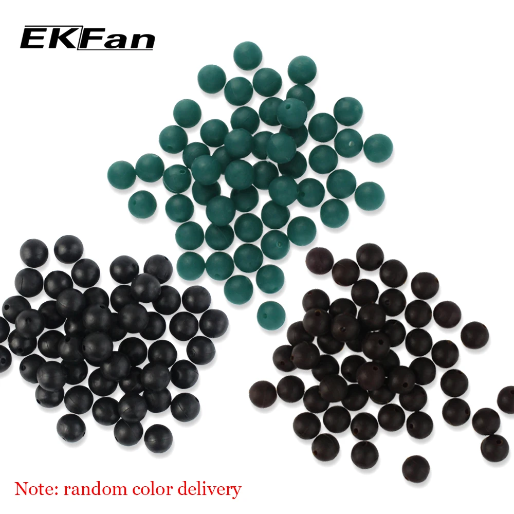 Rubber Shock Buffer Beads Green Carp Fishing Terminal End Tackle