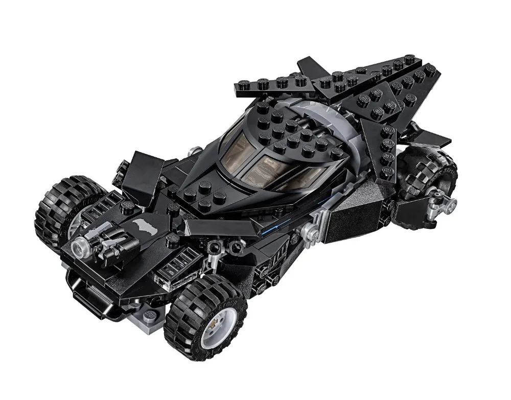 Batman Chariot Super Heroes Kryptonite Interception Superman Building Blocks Minifigures Marvel Model Toys Compatible Legoe
