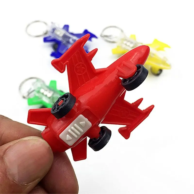 Мини-самолет светодиодный светящиеся игрушки брелок Детская Вечеринка игрушка подарочные гаджеты сумка Подвеска
