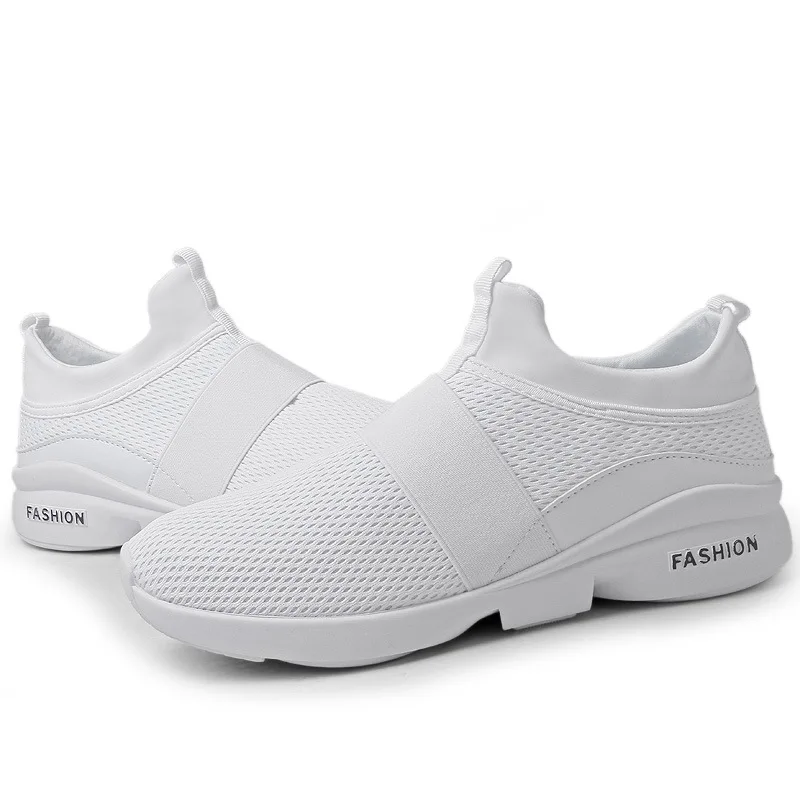 

2019 Spring Fashion Mens Shoes Casual Footwear Comfortable Shoes for Man Lightweight Walking Jogging Men Sneakers Big Size 40-45