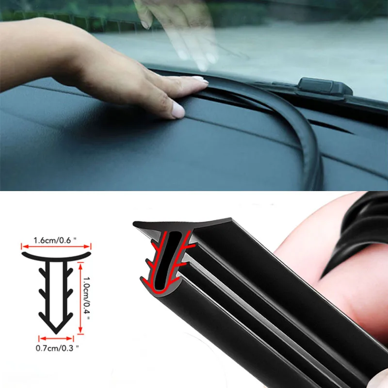 

1.6M Car Styling Dashboard Soundproof Seal Strip For BMW E46 E39 E90 E60 E36 F30 F10 E34 X5 E53 E30 F20 E92 E87 M3 M4 M5 X5 X6