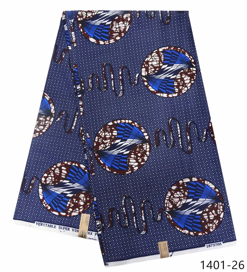 Анкара ткань лучшее качество настоящий java воск 6 ярдов африканская набивная 100%