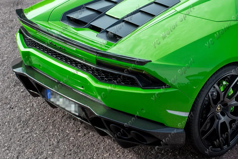 2014-2019 Lamborghini Huracan LP610-4 & LP580-2 Coupe Spyder NOVITEC TORADO Style Trunk Spoiler Wing DCF (102)