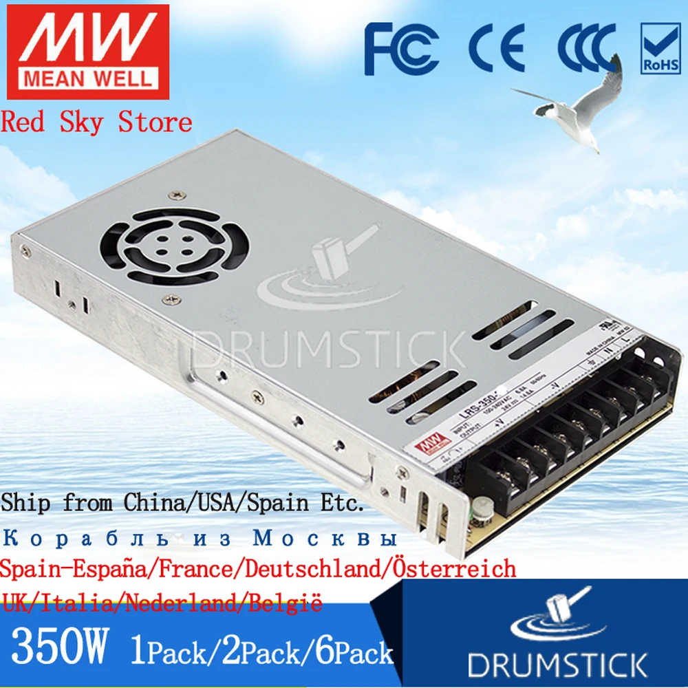 Источник питания Steady Meanwell 350 источник LRS-350-24V 5 В 12 15 36/3 в 48 А 29 60 постоянного тока