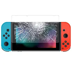 Закаленное Стекло Экран протектор для nintendo переключатель, царапинам HD Ясно Plexi Стекло Экран защитный для nintendo переключатель Ga