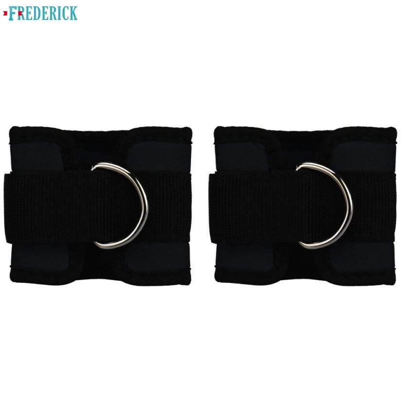 Premium 2 pcs 2 Colors Sports Ankle Protector D ring Ankle Strap Belt