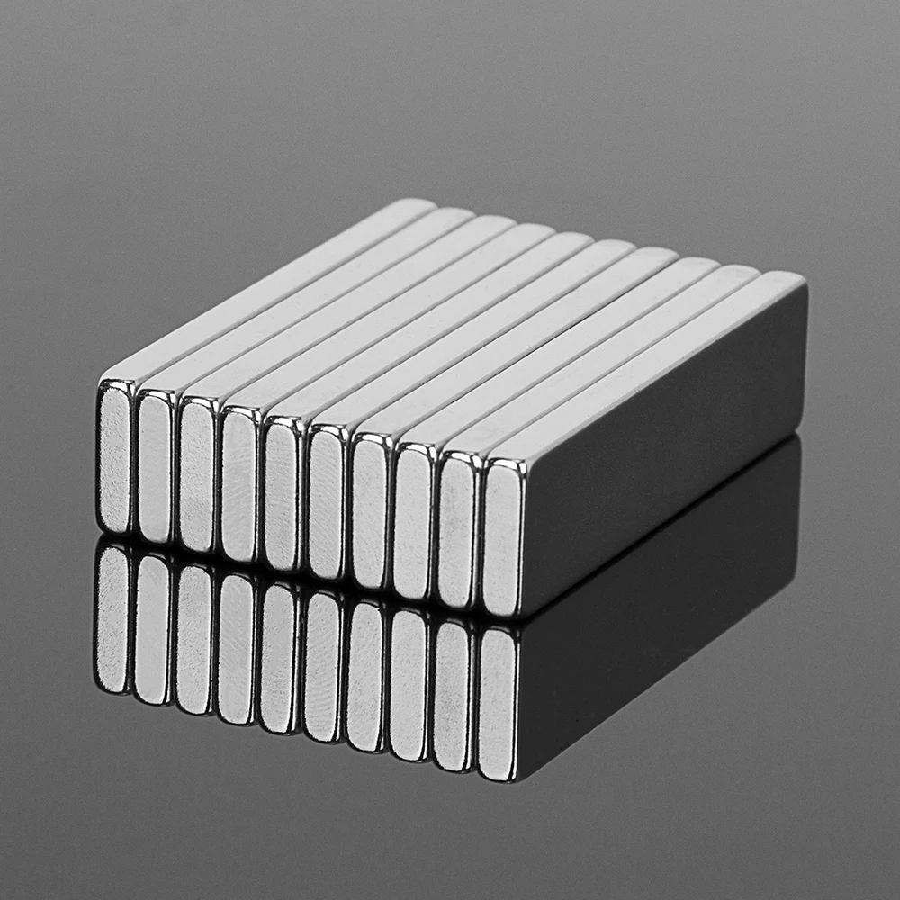 10 шт. 40x10x3 мм N52 супер сильный блок кубовидные неодимовые магниты 40*10*3 мм редкоземельный Мощный магнит