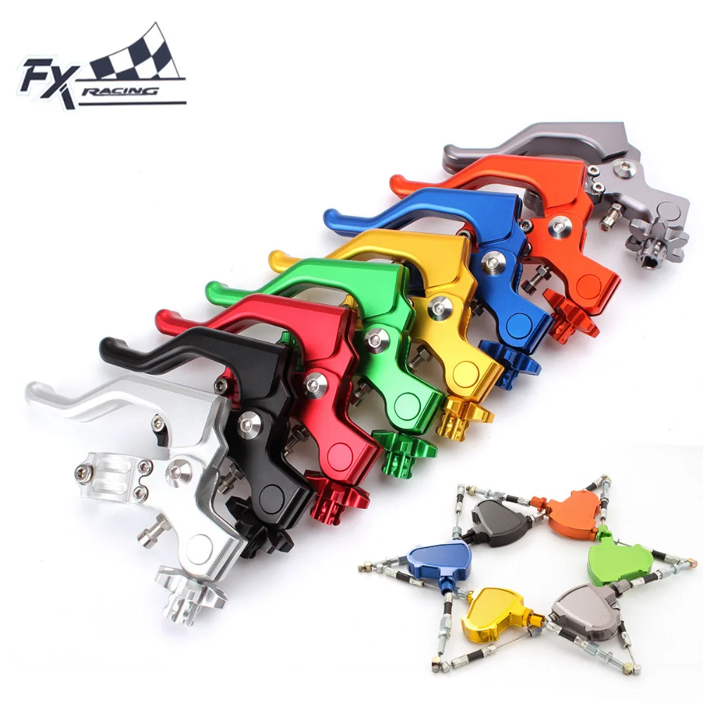 

FXCNC 7/8" 22mm Motorcycle Dirt Stunt Clutch Lever Pull Cable System For Suzuki RM65 RM85 RMZ250 RM125 RM250 RMZ450 2004 - 2016