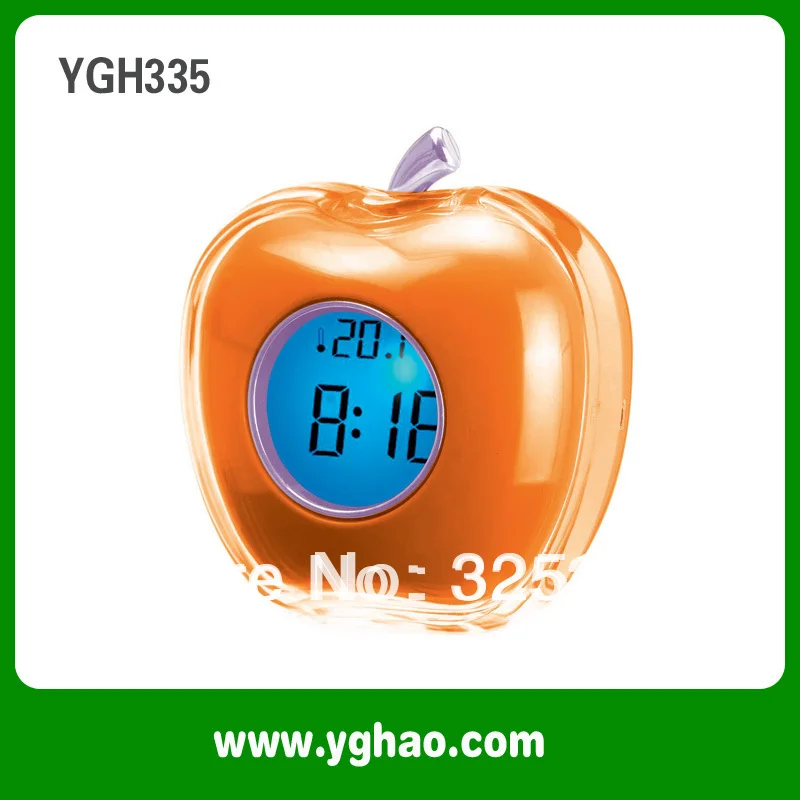 Free Shipping HAPTIME New Function Apple Share Talking Clocks YGH335