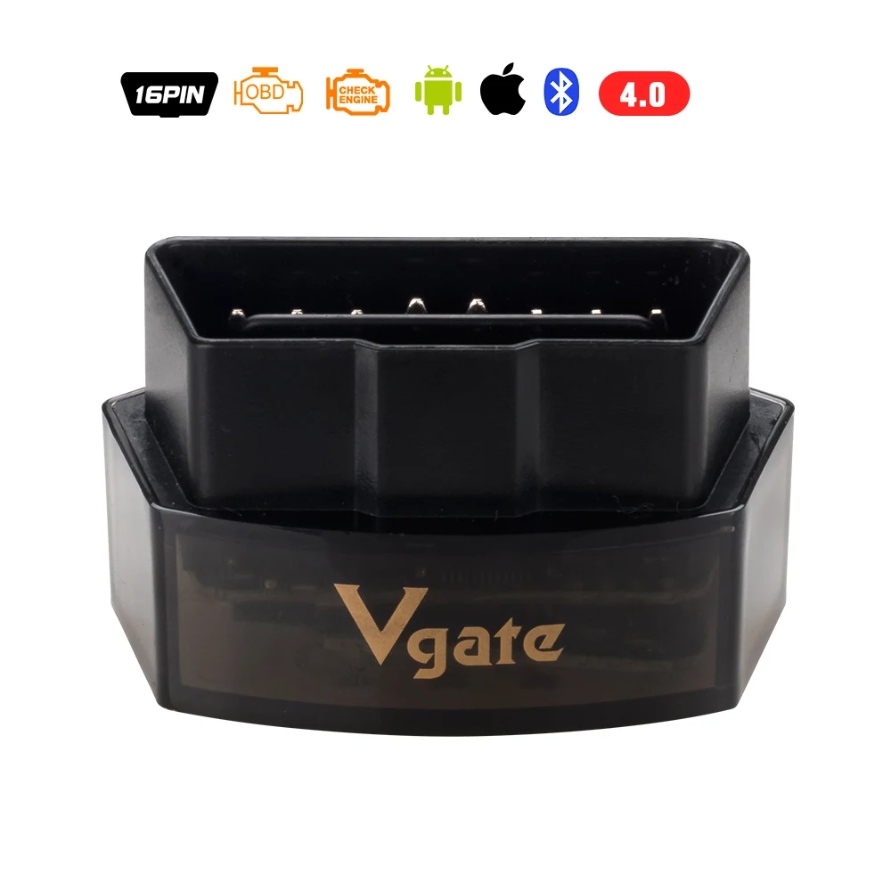 Vgate iCar Pro блютуз 4,0/3,0/wifi OBD2 сканер для Android/IOS Авто Elm 327 Автомобильный диагностический инструмент ELM327 v2.1 Читатель кода - Цвет: Bluetooth 4.0