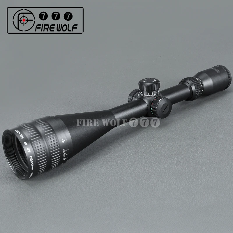 

Sport 4-16x50 AOE Riflescope R&G Illuminated Riflescope Reticle Rifle Sniper Scope For Hunting