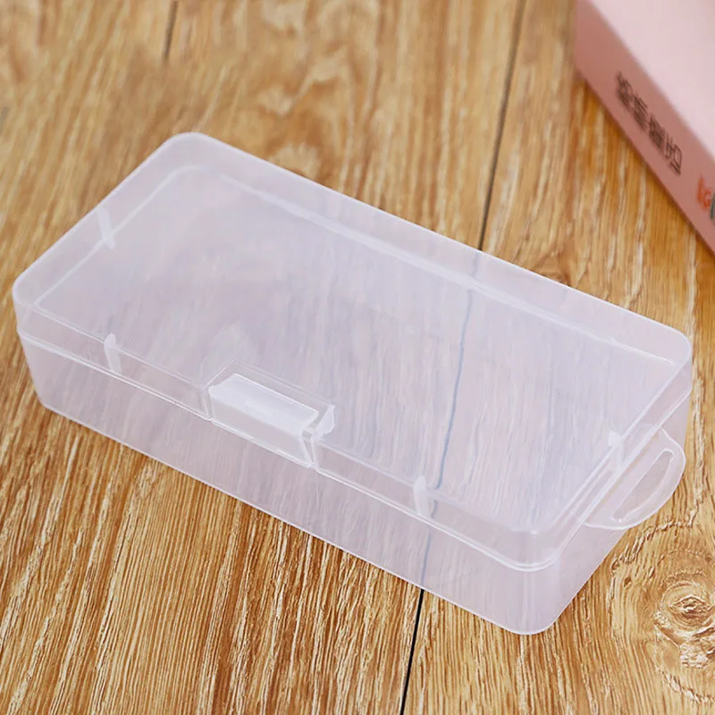 

YINUO PP Empty Transparent Plastic Box Rectangular Buckle Storage Parts Miscellaneous Finishing PP Box