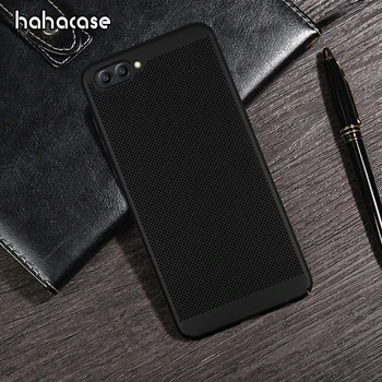 

50pcs Honeycomb Breathable Hard Plastic Case For Huawei Honor 20 10 Pro Lite V10 Play 9X 8X Slim Heat Dissipation Mesh Cover