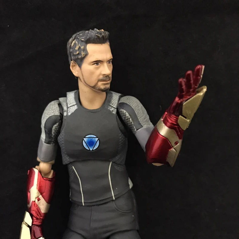 Tony Stark фигурки Marvel Мстители, Железный человек коллекционные игрушки 17 см